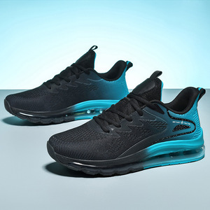High Quality Men's Sports Casual <strong>Trainers</strong> Breathable Mesh Summer Sneakers Air Cushioned Walking Running Shoes Fashionable Trend - Product Image 4