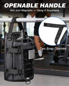 Nouveau Sac de Sport Magnétique Populaire pour Bouteille d'Eau, Sac de Course, Porte-Bouteille, Sac Bandoulière avec Poche Téléphone - Product Image 5