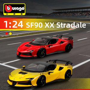 <span class=keywords><strong>Bburago</strong></span> 1:24 Ferrari SF90XX Stradale, Modellino <span class=keywords><strong>Auto</strong></span> Sportiva in Lega, Giocattolo Simulazione Veicolo Die-cast - Product Image 2