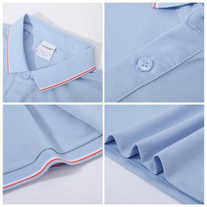 <span class=keywords><strong>Polo</strong></span> di Alta Qualità 100% Poliestere Traspirante a Manica Corta per Golf, T-shirt Stampata Bianco Puro per <span class=keywords><strong>Uomo</strong></span> e Donna - Product Image 2