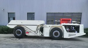 Camion à roues souterrain UT200 10CBM 20T 4X4 Camion à benne basculante pour mines souterraines