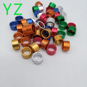 7.5mm KLEURRIJKE Straight aluminium duif <span class=keywords><strong>ring</strong></span> voor vogels, zoals duiven/canaries riem/papegaaien/jade vogels - Product Image 2