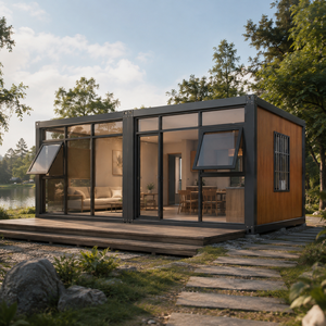 Modern <b>Portable</b> Mobile Container House Prefabricated Office Tiny Home Steel Casa MobileHouse for Hotel - Product Image 4