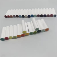 Tige de parfum montée sur voiture en céramique poreuse émaillée bâtons de diffuseur de parfum automatique pince pour évent de voiture mèches de recharge de désodorisant