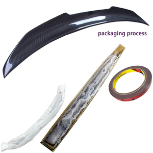 สปอยเลอร์หลังคาร์บอนไฟเบอร์ทรง PSM สำหรับ A5 S5 RS5 B9 4 ประตู Sportback ปี 2016-2025 - Product Image 6