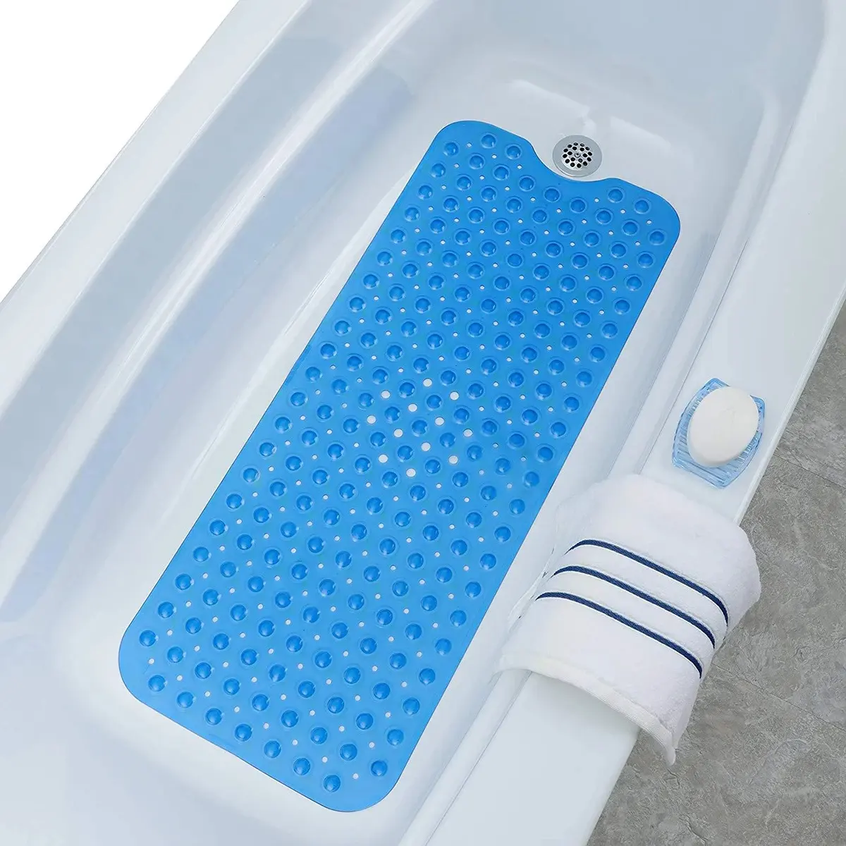 Thân thiện với môi Vinyl kích thước lớn Tắm Mat PVC không trượt bồn tắm an toàn mat chống trượt cho phòng tắm