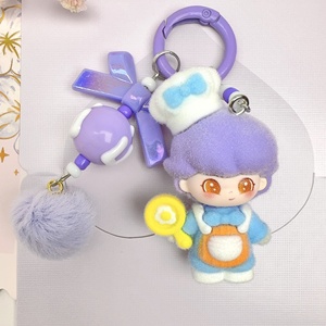 Porte-clés <span class=keywords><strong>Dimo</strong></span> Gold Medal Chef, personnage de dessin animé floqué, mignon, accessoire de sac, pendentif, tendance en direct, petit ornement - Product Image 2
