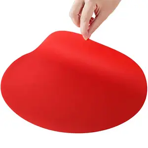 12 Inch Silicone Microwave Mat Non-Stick Oven Mat Microwave Mat Soft Round Silicone Table Mate