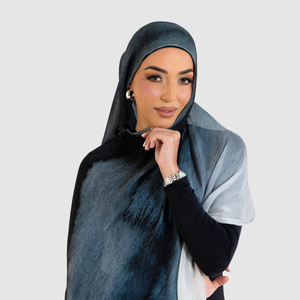 Women's Custom Logo Muslim Modal Hijab <b>Print</b> 4-Season Wear Customizable Breathable <b>Islamic</b> Elegant Stretchy Soft - Product Image 1