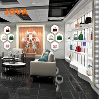 Boutique Handbag Store Intérieur Design personnalisé Armoire de présentation murale arrière en MDF