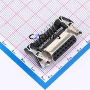 9662526613 D-Sub/VGA Connector Bent Lead Through Hole Connector Female 15P Right Angle Insert 2 - Product Image 1