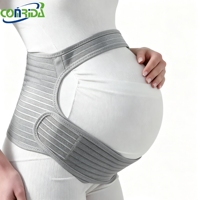 Ceinture de soutien abdominale intégrée respirante CONRIDA pour femmes, soutien maternité et soulagement des inconforts