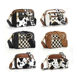 กระเป๋าถือหนัง PU สำหรับผู้หญิง ดีไซน์ทันสมัย สวยหรู สำหรับฤดูร้อนและฤดูใบไม้ร่วง แบบเปิดปิด - Product Image 2