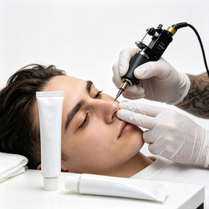 Crème de tatouage élégante 10g, formule au design moderne pour les studios de tatouage, les salons de beauté féminins, large application - Product Image 5