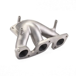MATECH की आपूर्ति स्टेनलेस स्टील कास्ट <span class=keywords><strong>3</strong></span> सिलेंडर टर्बो निकास कई गुना - Product Image 1