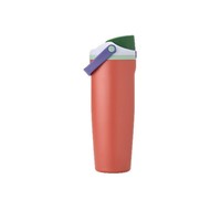 Gobelet isotherme Owala en acier inoxydable 304, portable, avec paille intégrée, double usage, pour fruits, idéal pour l'export.