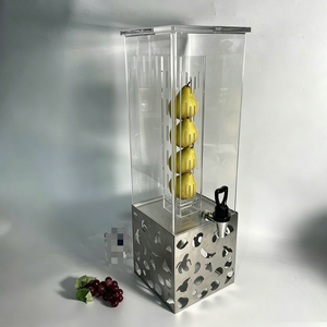 Dispensador de Bebidas Acrílico Pulido Personalizable al por Mayor con Grifo para Restaurantes y Almacenamiento de Jugos de Autoservicio - Product Image 3
