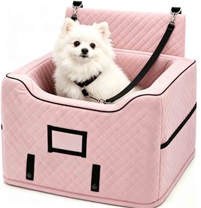 Siège auto rehausseur pour chien, coussin de protection pour animal de compagnie, siège de voyage pour chiot, siège auto pour chien, rehausseur de siège auto pour la plupart des voitures - Product Image 1