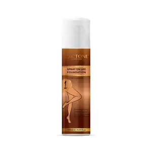 Spray on leg foundation soft caramel, 150ml, etiqueta privada disponible, fabricado en Turquía