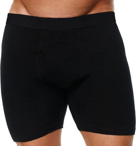 Boxers pour homme CELINNE 100% laine mérinos, entrejambe ouvert, élasthanne, performance extensible, séchage rapide. - Product Image 2