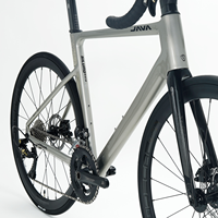 Vélo de course Java SILURO6 24 vitesses prix d'usine fourche en carbone marque R3000 vélos de course de route de ville arrière