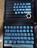 Metallic Silver Aluminum Keycaps for Mechanical Keyboard 68/75 Manufacture's Product