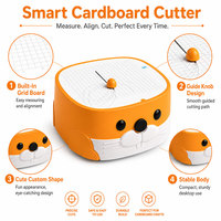 Traceur de découpe en carton certifié CE CPC, conception gratuite, machine à dessiner DIY pour enfants avec motifs d'animaux mignons