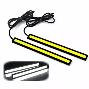 Accesorios para automóviles, luz de circulación diurna de 17cm, lámpara LED COB para coche, luces externas, resistente al agua para automóviles