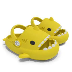 Sepatu sandal pantai pasangan bayi sandal EVA sandal hiu kecil FAN sepatu hiu