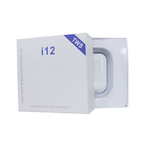 หูฟังไร้สาย TWS รุ่น <span class=keywords><strong>I12</strong></span> <span class=keywords><strong>แบ</strong></span>บใส่ในหู สำหรับเล่นกีฬา วิ่ง รองรับมา<span class=keywords><strong>ต</strong></span>รฐาน IPX4 กันน้ำ ดีไซน์มาการอง <span class=keywords><strong>แบ</strong></span><span class=keywords><strong>ต</strong></span>เตอรี่ใช้งานได้นานกว่า 3 ชั่วโมง - Product Image 2