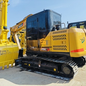 เครื่องจักรก่อสร้างนำเข้าของแท้ สภาพใหม่ 99% รถขุดตีนตะขาบมือสอง SANY SY 95C สำหรับขาย - Product Image 5