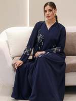 Abaya personnalisée en gros pour femmes musulmanes, robe islamique respirante, mode quatre saisons, légère, service OEM