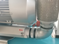 400W Haute Pression Canal Latéral Souffleur Anneau Fish Farm Pompe D'alimentation En Oxygène avec Moteur Équipement Essentiel pour la Pisciculture