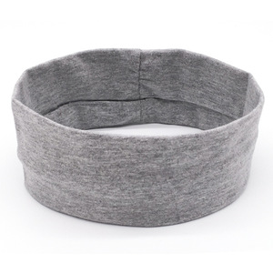 Biểu Tượng Tùy Chỉnh Unisex Bông Tóc Ban Nhạc Độ Ẩm Thấm Thấm Thể Thao Sweatbands Tập Thể Dục Chạy Yoga Hairbands Người Đàn Ông Của Thể Thao Headbands - Product Image 3