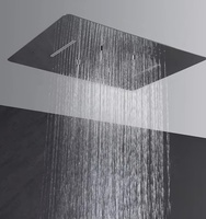 Système de douche de luxe pour salle de bain, système de douche de plafond à jets massants, kit de douche mural cascade
