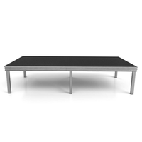Solución Profesional de Iluminación para Escenarios, Estructura de Aluminio para Escenarios, Plataforma Portátil de Madera Contrachapada para Eventos