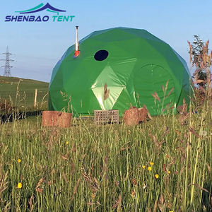 Tente igloo de glamping géodésique de couverture de PVC imperméable extérieure d'hiver moderne de vente chaude pour l'événement extérieur - Product Image 4