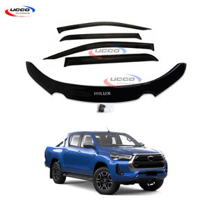 Protector de Capó 4X4 para Toyota <span class=keywords><strong>Hilux</strong></span> N80 2015-20, Protector de Capó <span class=keywords><strong>SR</strong></span> SR5, Protector de Capó de Coche, Protector de Capó, Deflector de Capó - Product Image 5