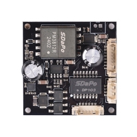 Módulo SDaPo PM3812R 18W-GK PoE PD IEEE802.3af/AT, placa PoE estándar, aislamiento de alto voltaje, módulo Ethernet de 18W para cámara IP PTZ