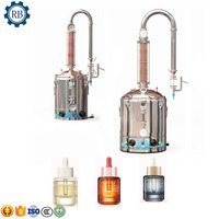 Machine de distillation d'huiles essentielles par extraction à la vapeur pour rose, thym, encens pour évaporateurs