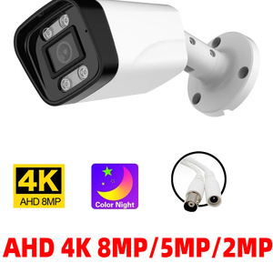 HJ-CP508 8MP 4K AHD Coaxial Camera H.265 Compression Metal Body Surveillance CCTV With Cloud Storage - Product Image 4