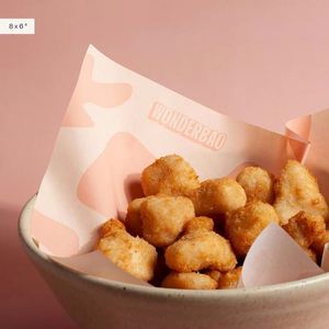 Food Grade Burger <b>Wrapping</b> <b>Paper</b> with Custom Printed Greaseproof <b>Sheets</b> for Takeout and Dine in - Product Image 4