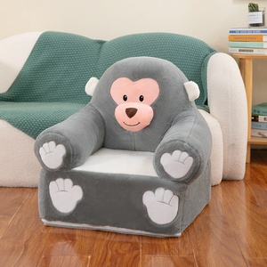 Dessin animé lapin fourrure enfants canapé chaise amovible lavable dossier tabouret Design moderne Style salon maternelle garçons - Product Image 2