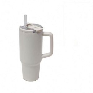 Logotipo Personalizado Promocional de 40oz. Vaso Térmico de Viaje con Aislamiento al Vacío y Pajita, Vasos de Acero Inoxidable para Eventos Deportivos y del Campus - Product Image 5