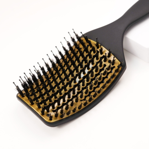 Venta de fábrica Logotipo personalizado Etiqueta privada Cepillo para el cabello Masaje del cuero cabelludo Rizado Desenredar el cabello <span class=keywords><strong>Bru</strong></span> con cepillo desenredante - Product Image 3