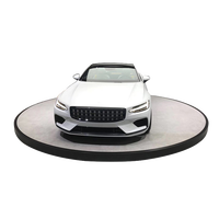Plateforme rotative électrique à 360 degrés pour voitures, système de stationnement automatique avec construction en acier inoxydable et taille personnalisable
