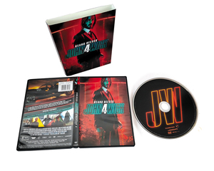 Fabricante Personalizado de Cajas de DVD, Películas, Series de TV, Duplicación de Discos, Impresión de Fábrica, Keanu Reeves, <span class=keywords><strong>John</strong></span> <span class=keywords><strong>Wick</strong></span> 4, 1 DVD - Product Image 3
