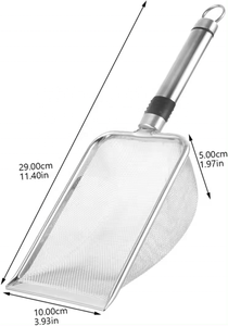 Meilleur nettoyeur de litière pour chat en acier inoxydable de haute qualité, pratique et personnalisé - Product Image 2