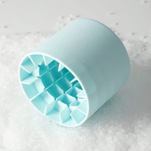 Xách tay Silicone nửa vòng tiết kiệm không gian <span class=keywords><strong>Ice</strong></span> chip <span class=keywords><strong>Ice</strong></span> <span class=keywords><strong>Bucket</strong></span> xi lanh <span class=keywords><strong>Ice</strong></span> <span class=keywords><strong>Cube</strong></span> Maker khuôn với nắp - Product Image 5