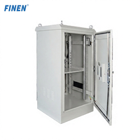 Armoire de serveur réseau extérieure FINEN, série FG19A, IP55, résistante aux intempéries, personnalisable, conforme aux normes CE, ISO, RoHS